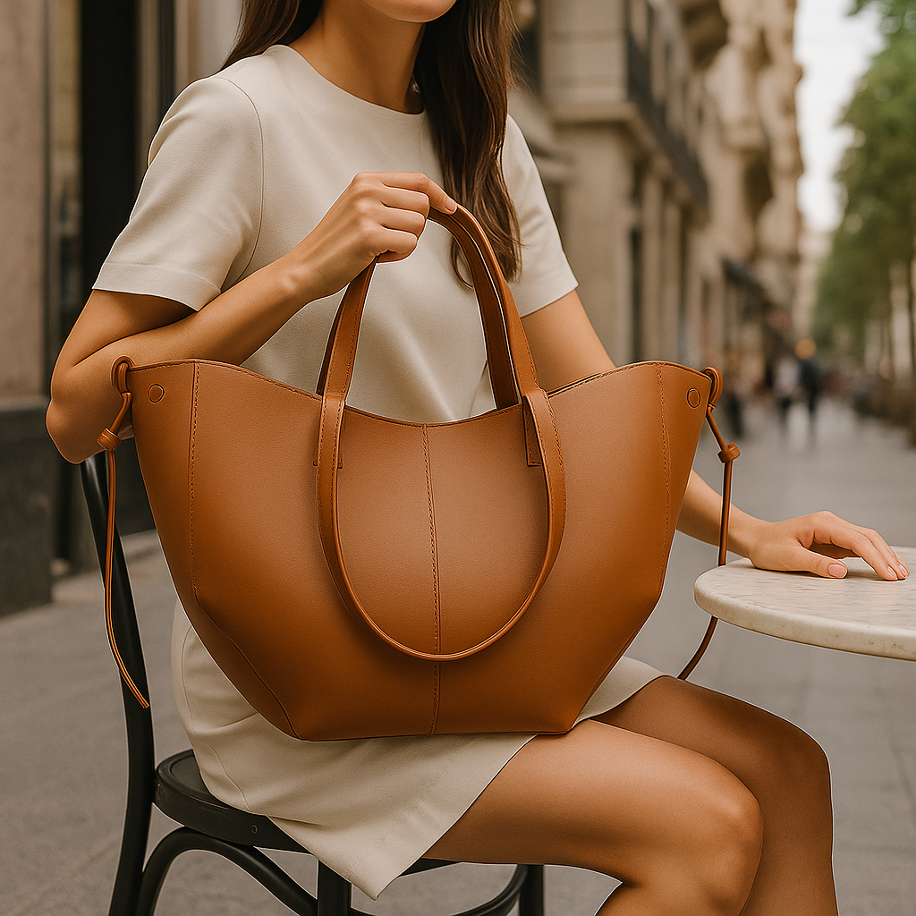 Izola Élégance Vintage - Sac Tote Femme Spacieux en Cuir