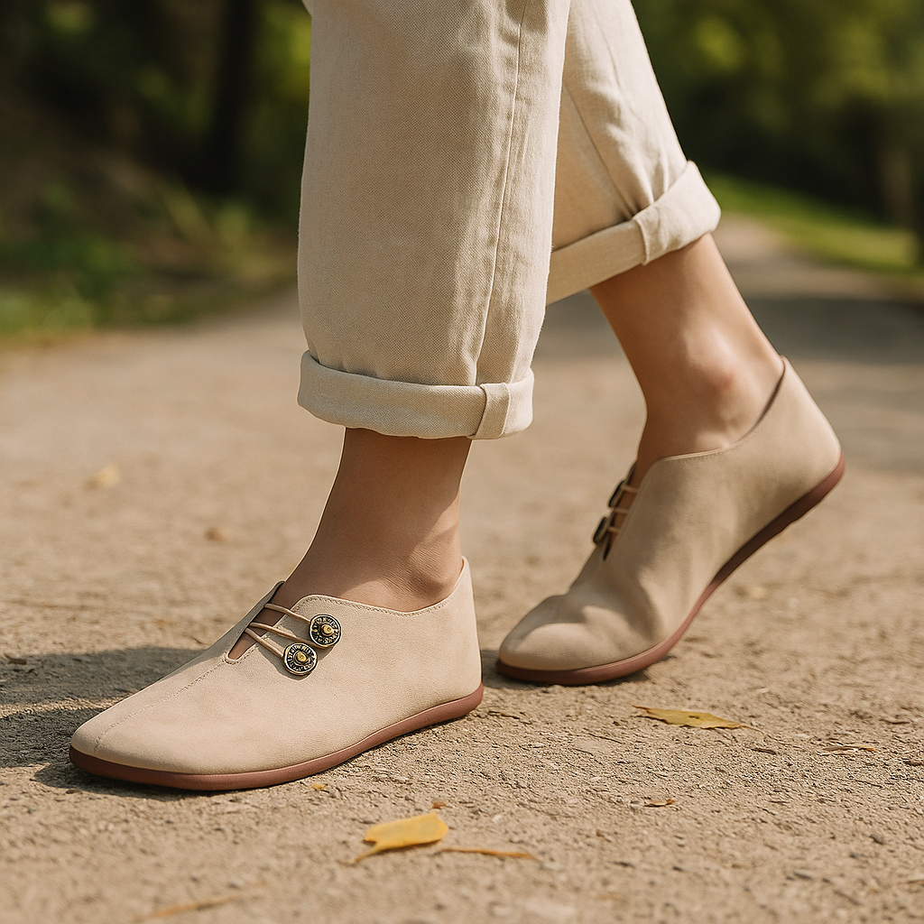 Chaussures barefoot cuir confort élégantes