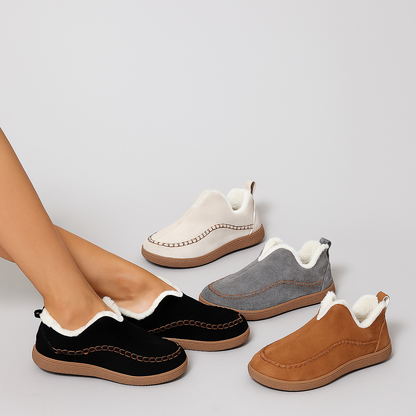 Chaussons femme antidérapants confort chaleur
