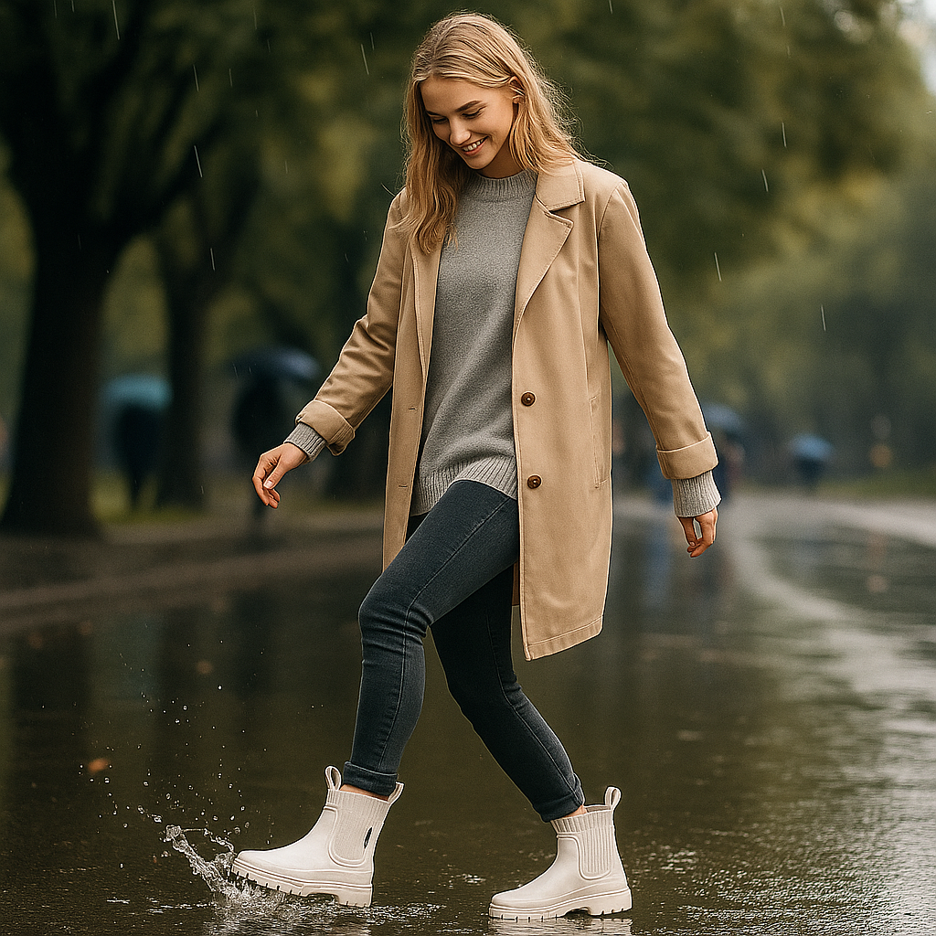 Bottes en Caoutchouc Femme – Style Pluie