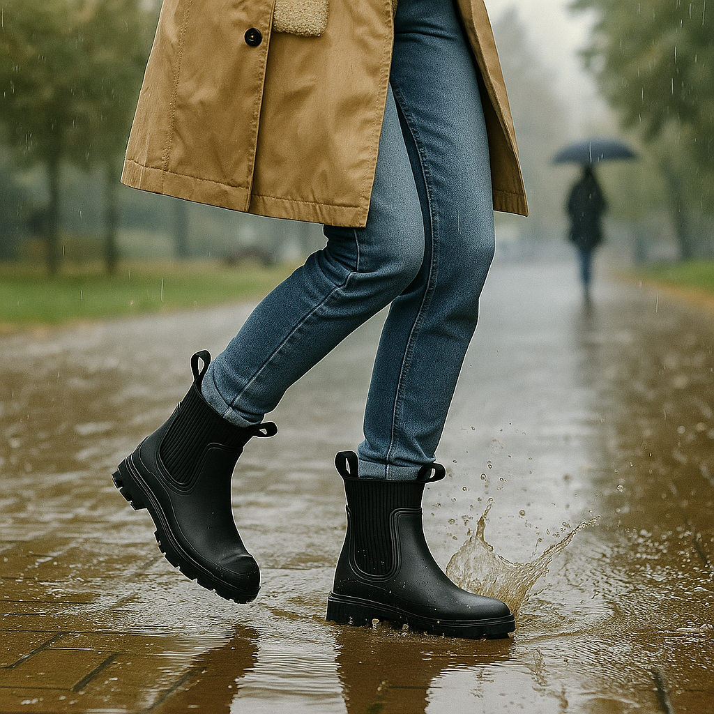 Bottes en Caoutchouc Femme – Style Pluie
