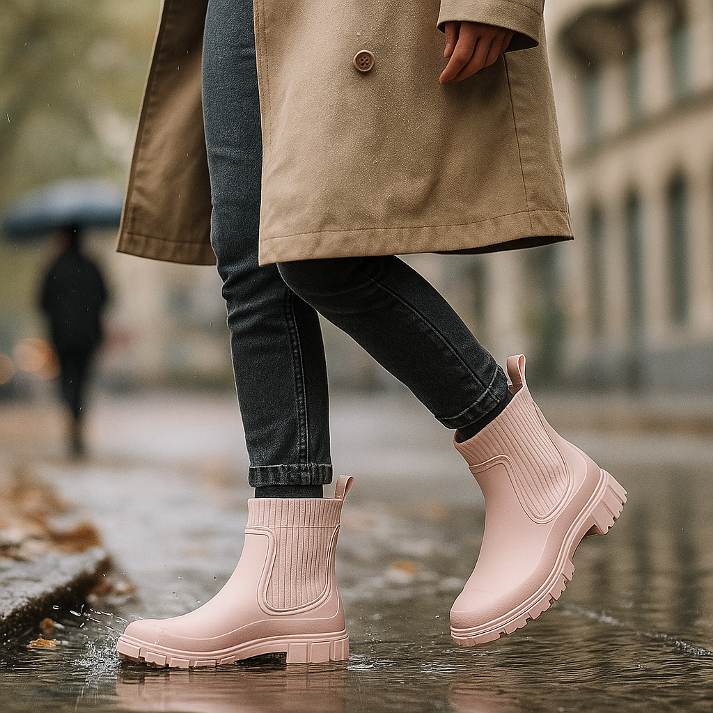 Bottes en Caoutchouc Femme – Style Pluie