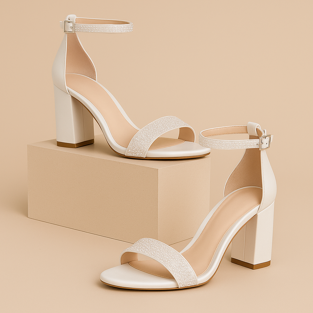 Paola - Sandales de Mariage Élégantes