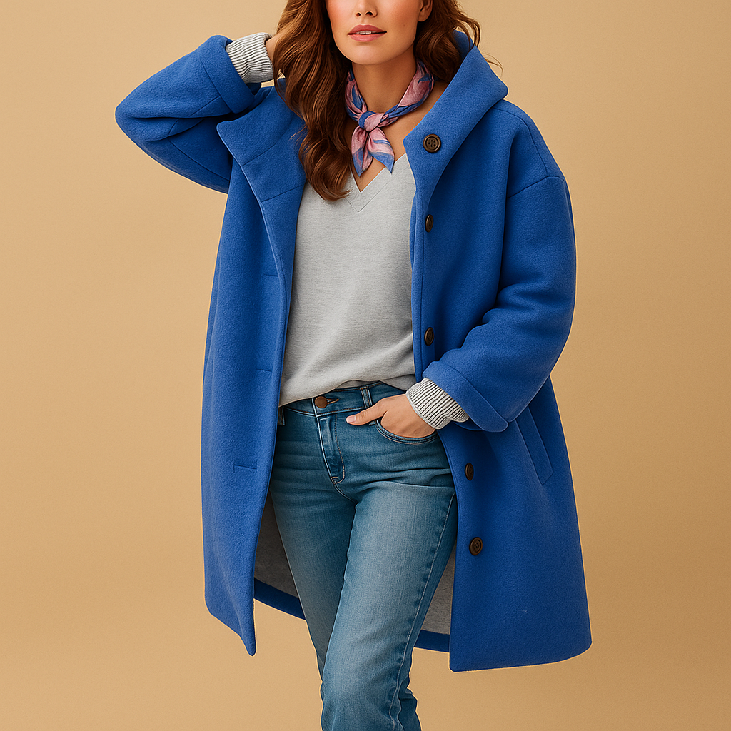 Averie - Manteau Élégant Femme en Laine