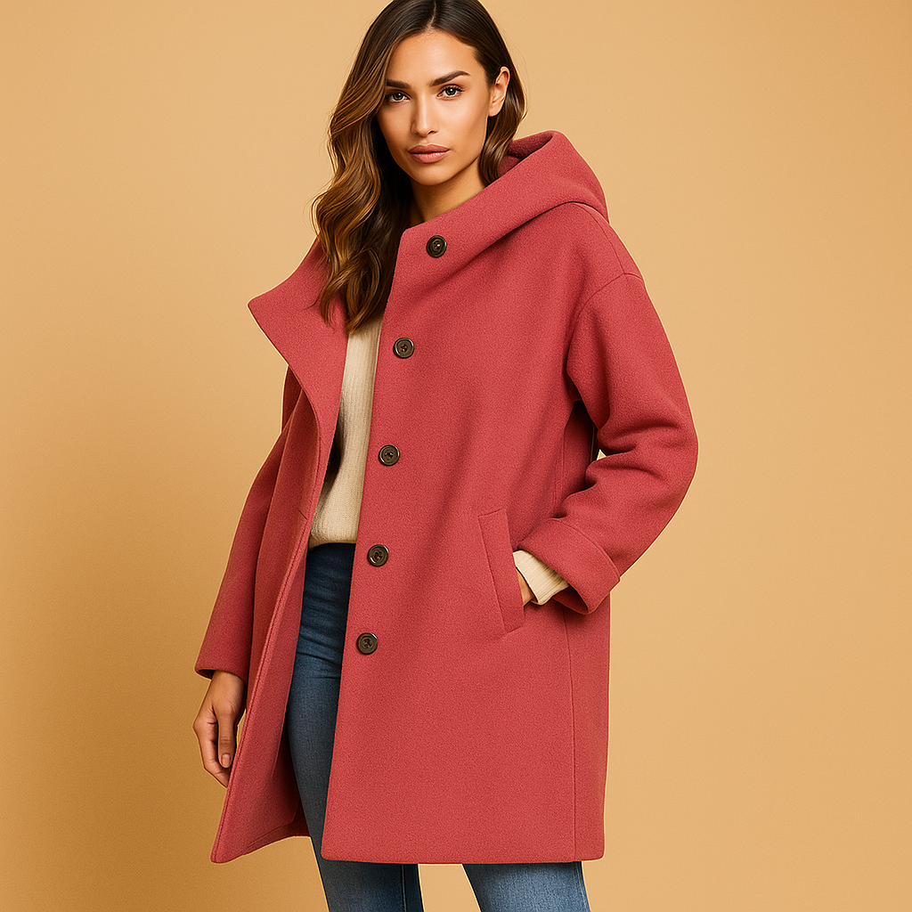 Averie - Manteau Élégant Femme en Laine