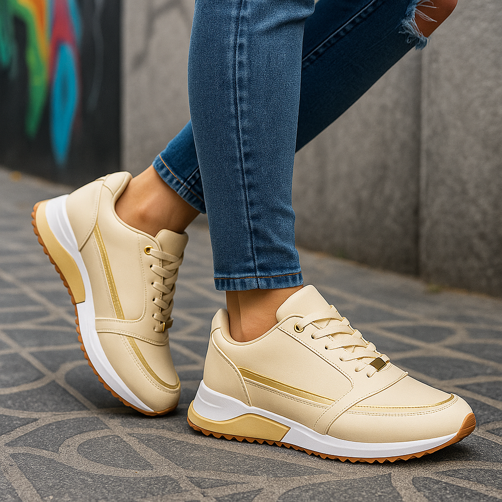 Martine - Baskets Femme Élégantes