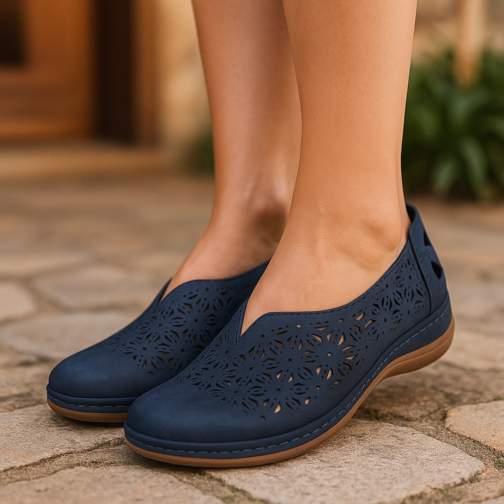 Mocassin orthopédique femme souple et élégant