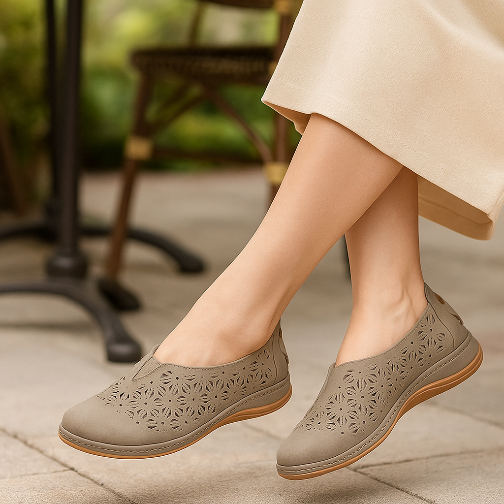 Mocassin orthopédique femme souple et élégant