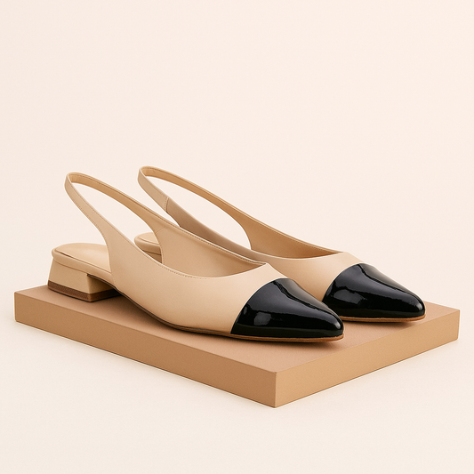 Lorien - Ballerine slingback femme élégante et chic