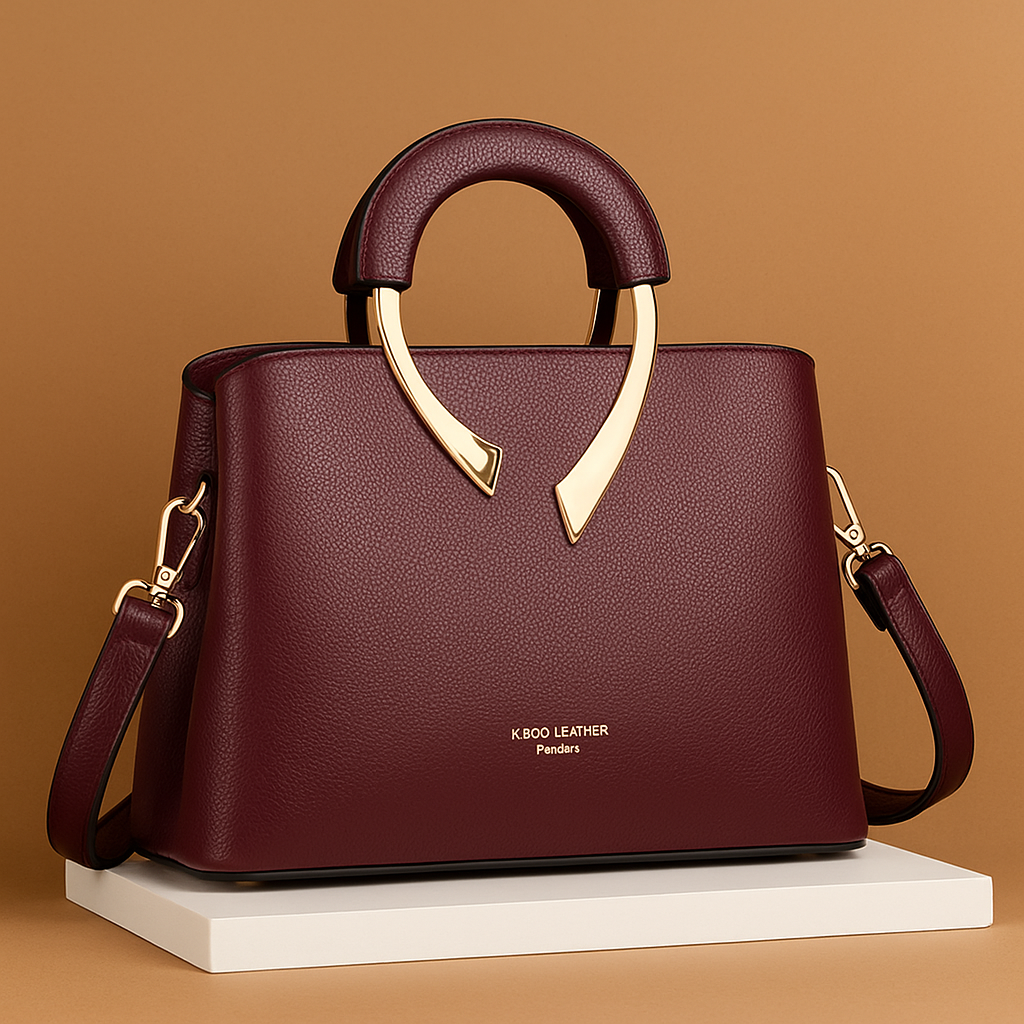 Elvira - Sac à main femme cuir luxe élégant