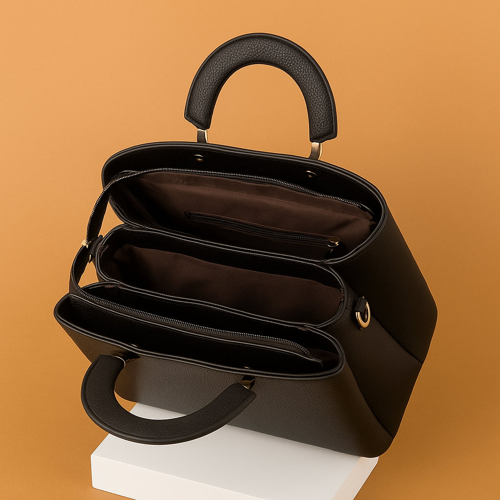 Elvira - Sac à main femme cuir luxe élégant