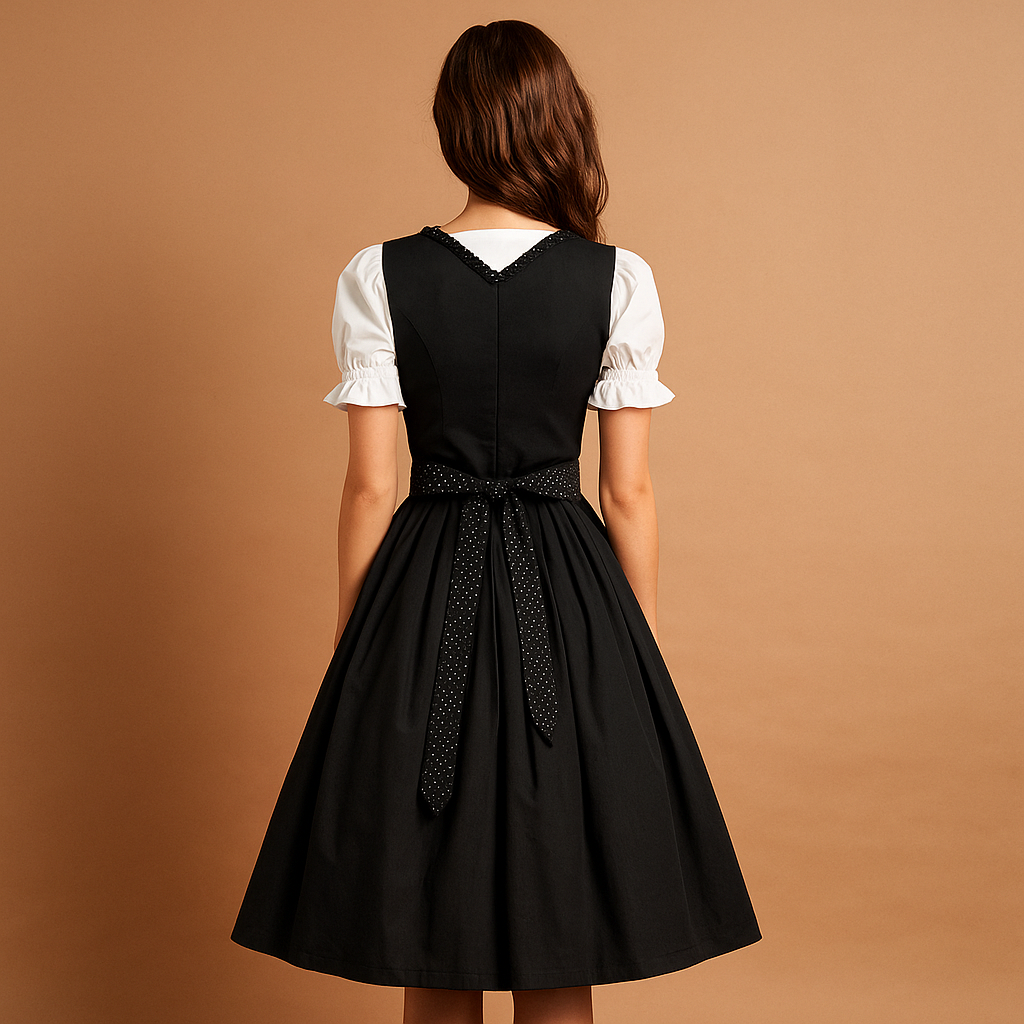 Robe dirndl femme élégante traditionnelle
