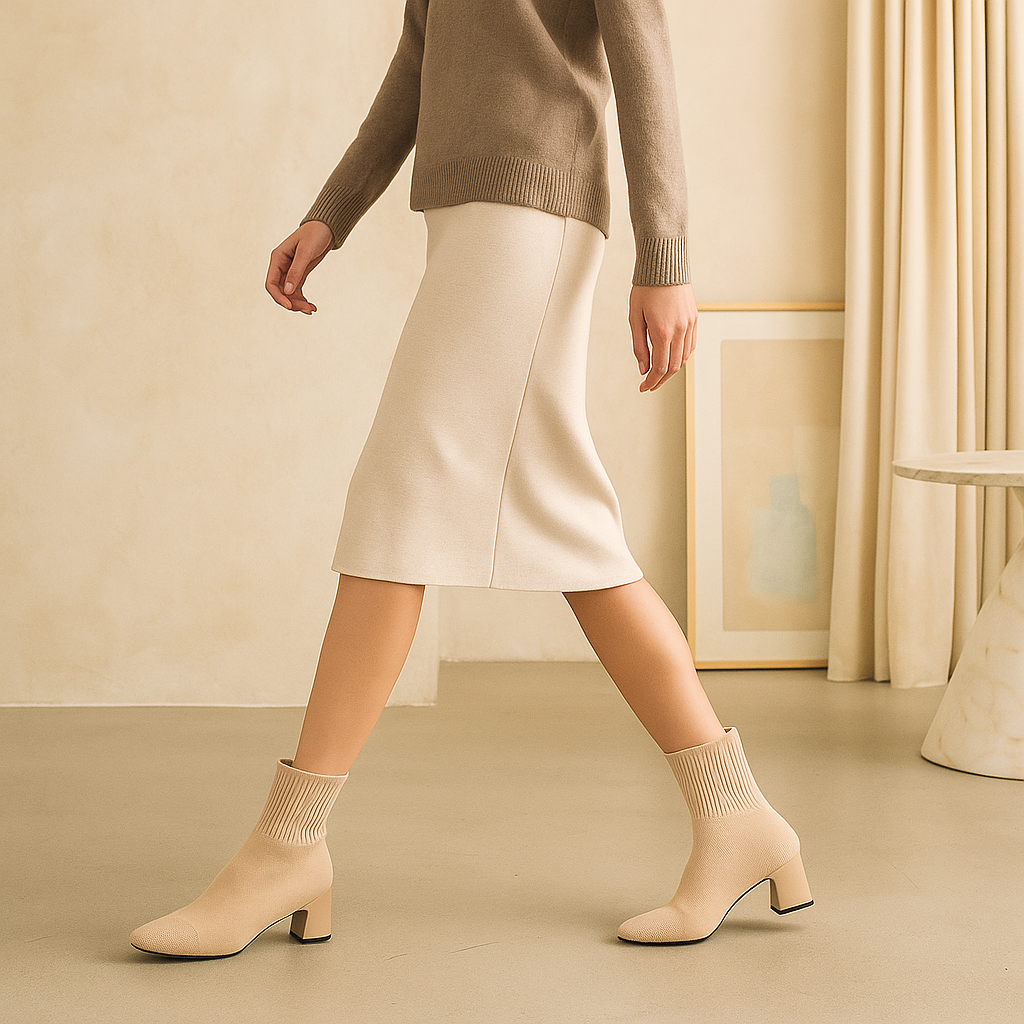 Bottines femme modernes et élégantes