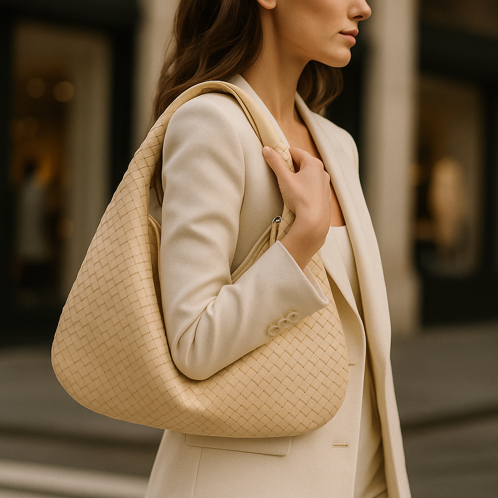 Margo – Sac à main tissé élégant