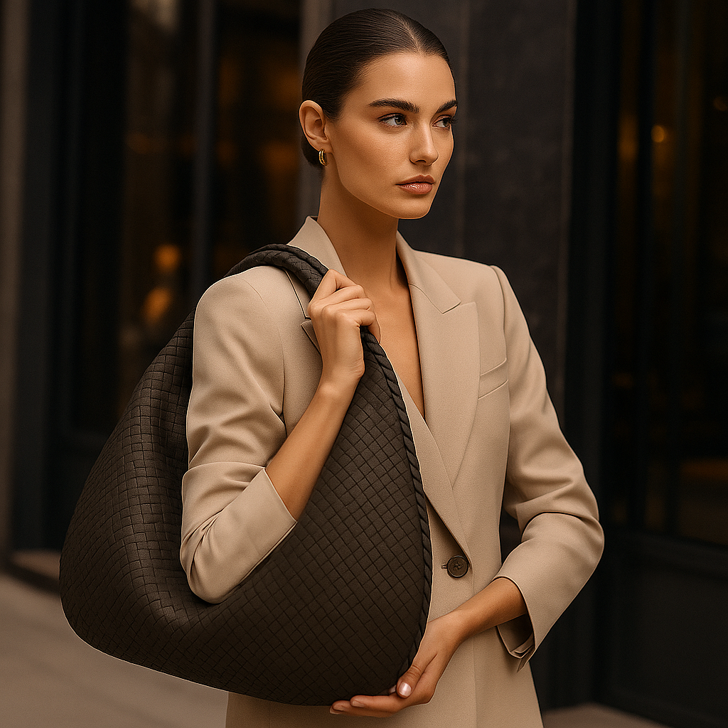 Margo – Sac à main tissé élégant