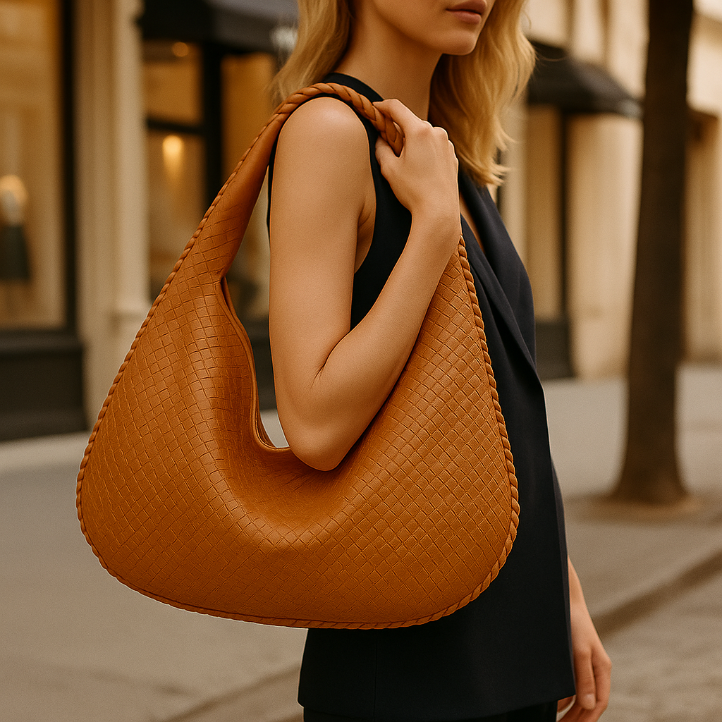 Margo – Sac à main tissé élégant