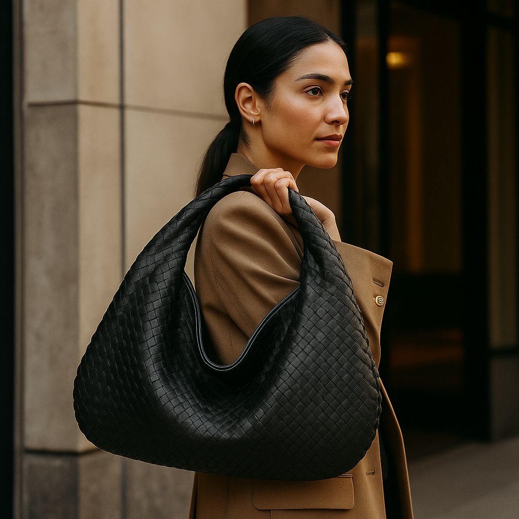 Margo – Sac à main tissé élégant