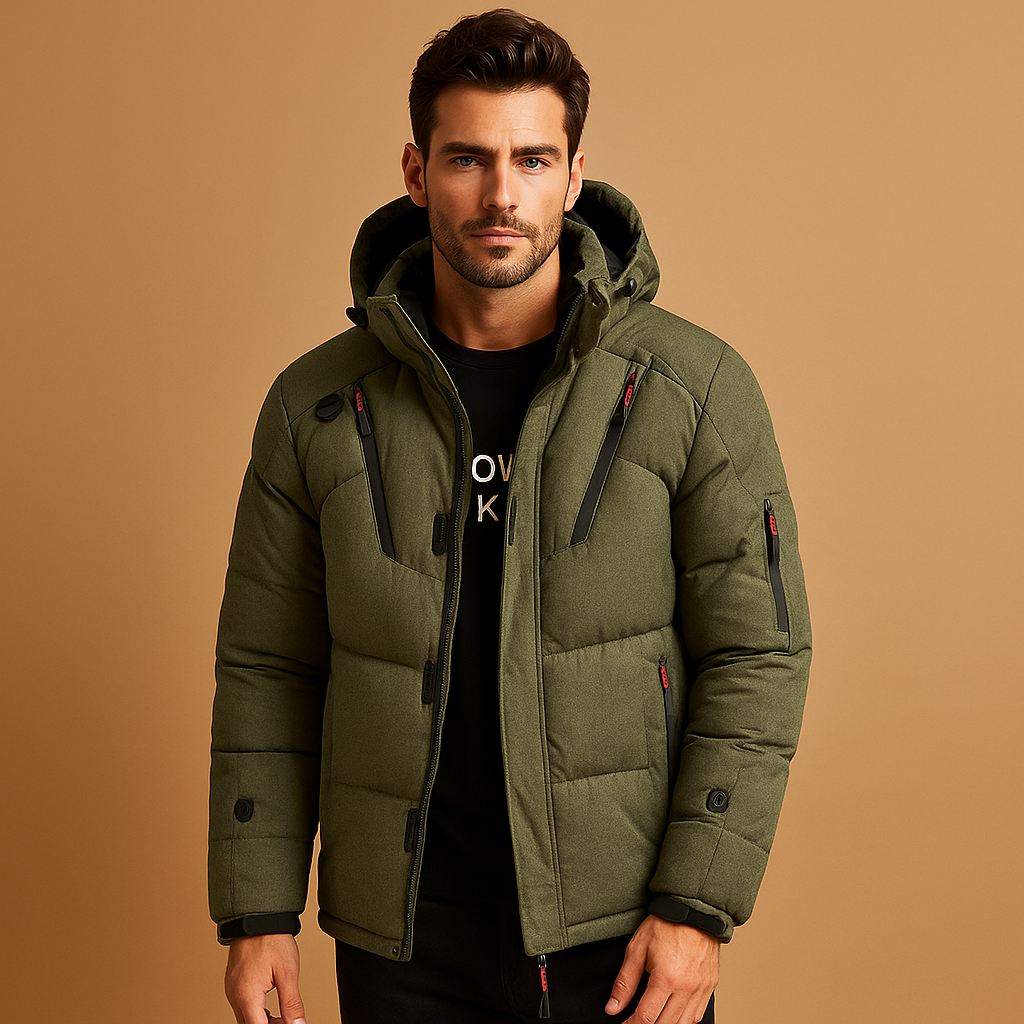 Arctic Shield – Parka homme duvet chaud