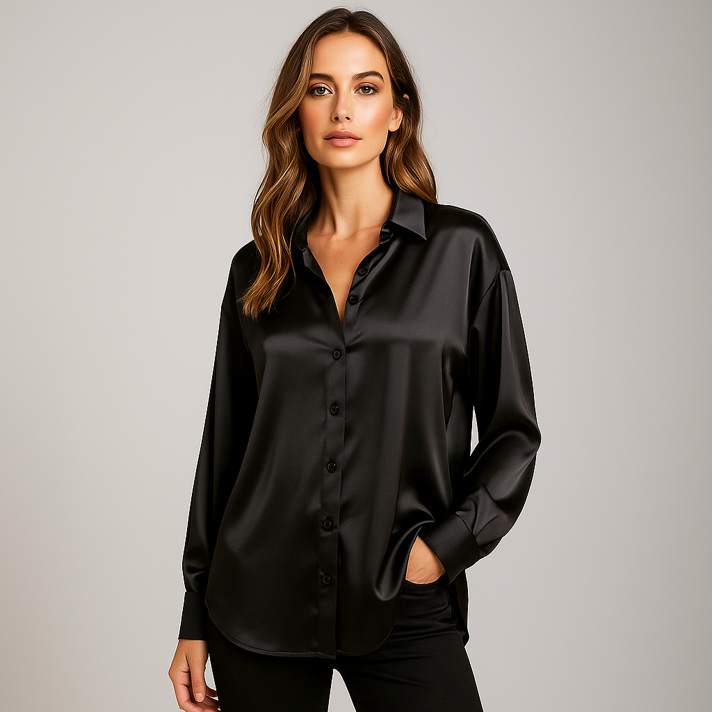 Addie – Blouse élégante manches longues femme