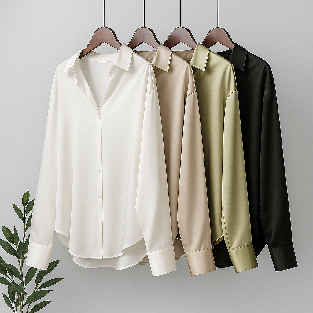 Addie – Blouse élégante manches longues femme