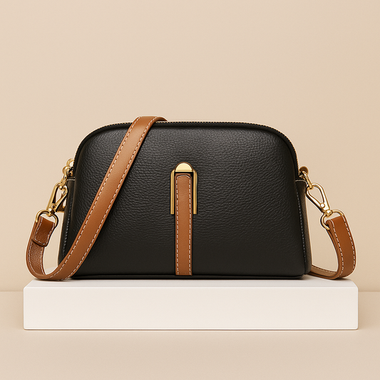Emma - Sac à main femme en cuir compact