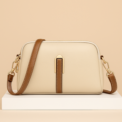 Sac à main femme cuir compact bandoulière Emma