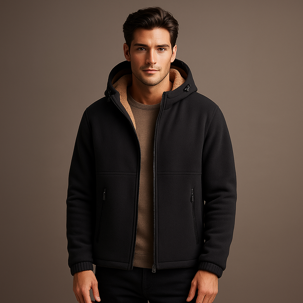 Veste polaire homme doublée sherpa