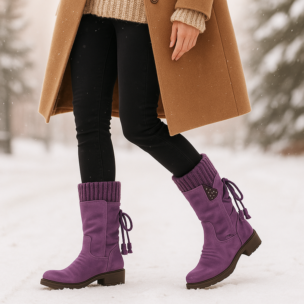 Bottes de neige imperméables pour femmes