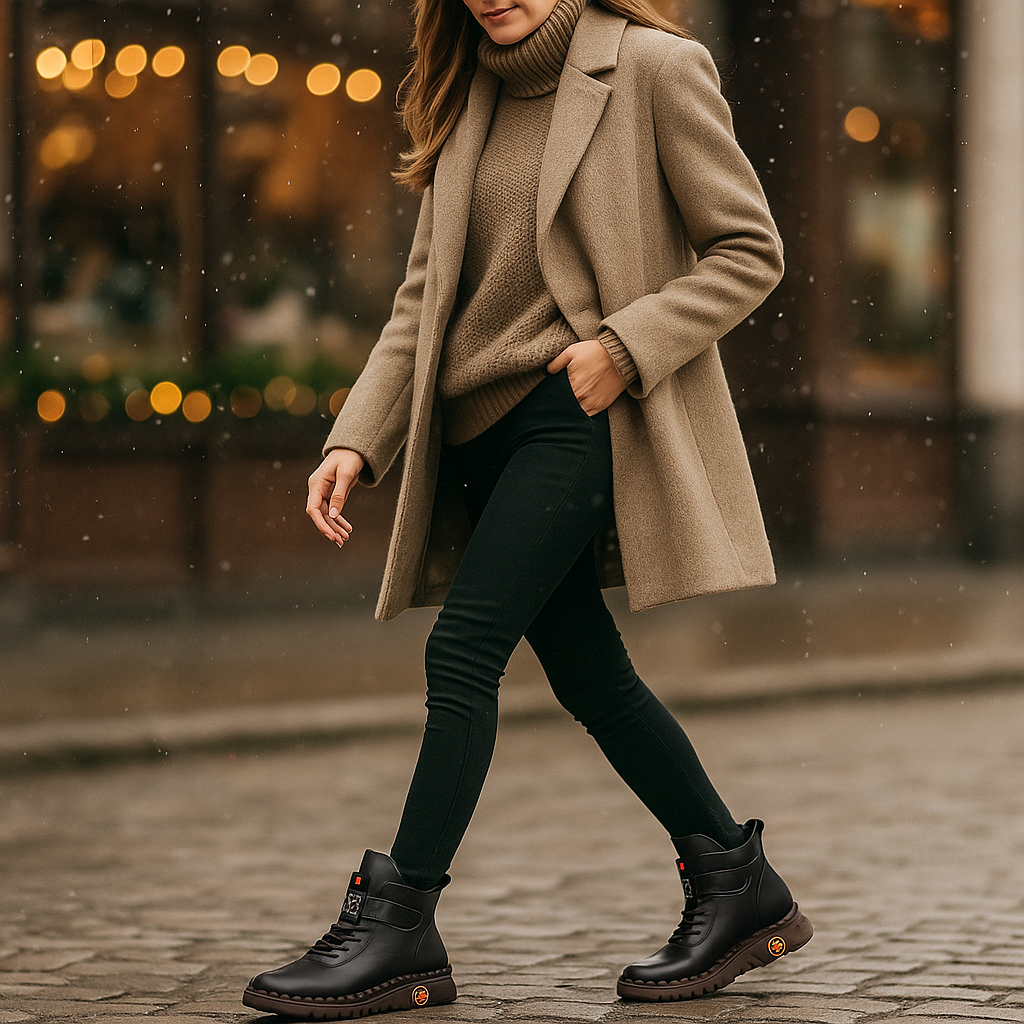Clara – Bottines orthopédiques chaudes et élégantes