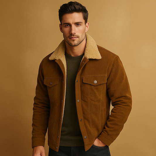 Vibe – Veste en velours côtelé homme