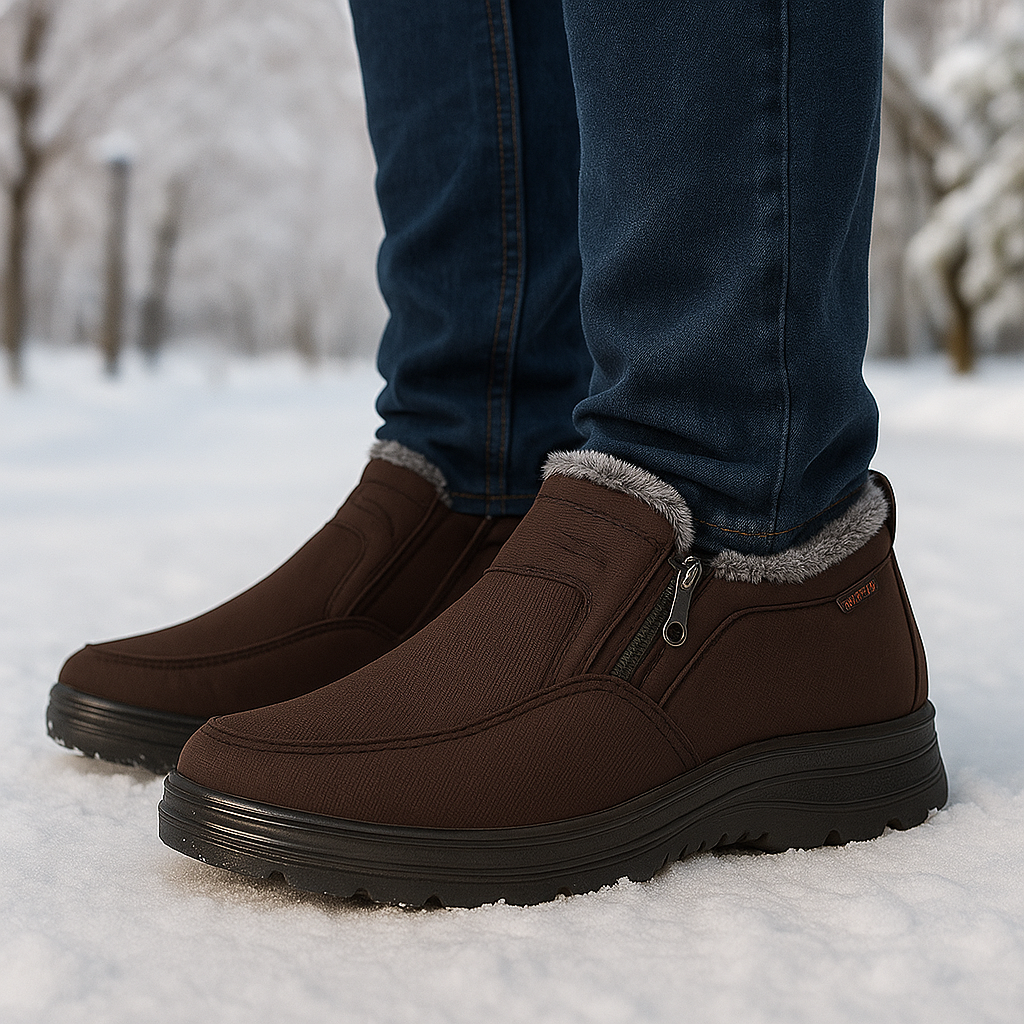 Atlas - Bottes d’hiver orthopédiques pour hommes