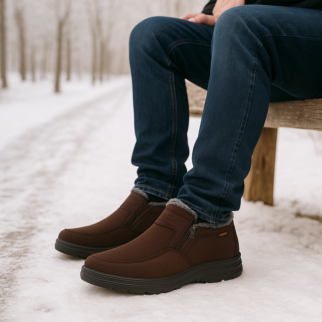 Atlas - Bottes d’hiver orthopédiques pour hommes