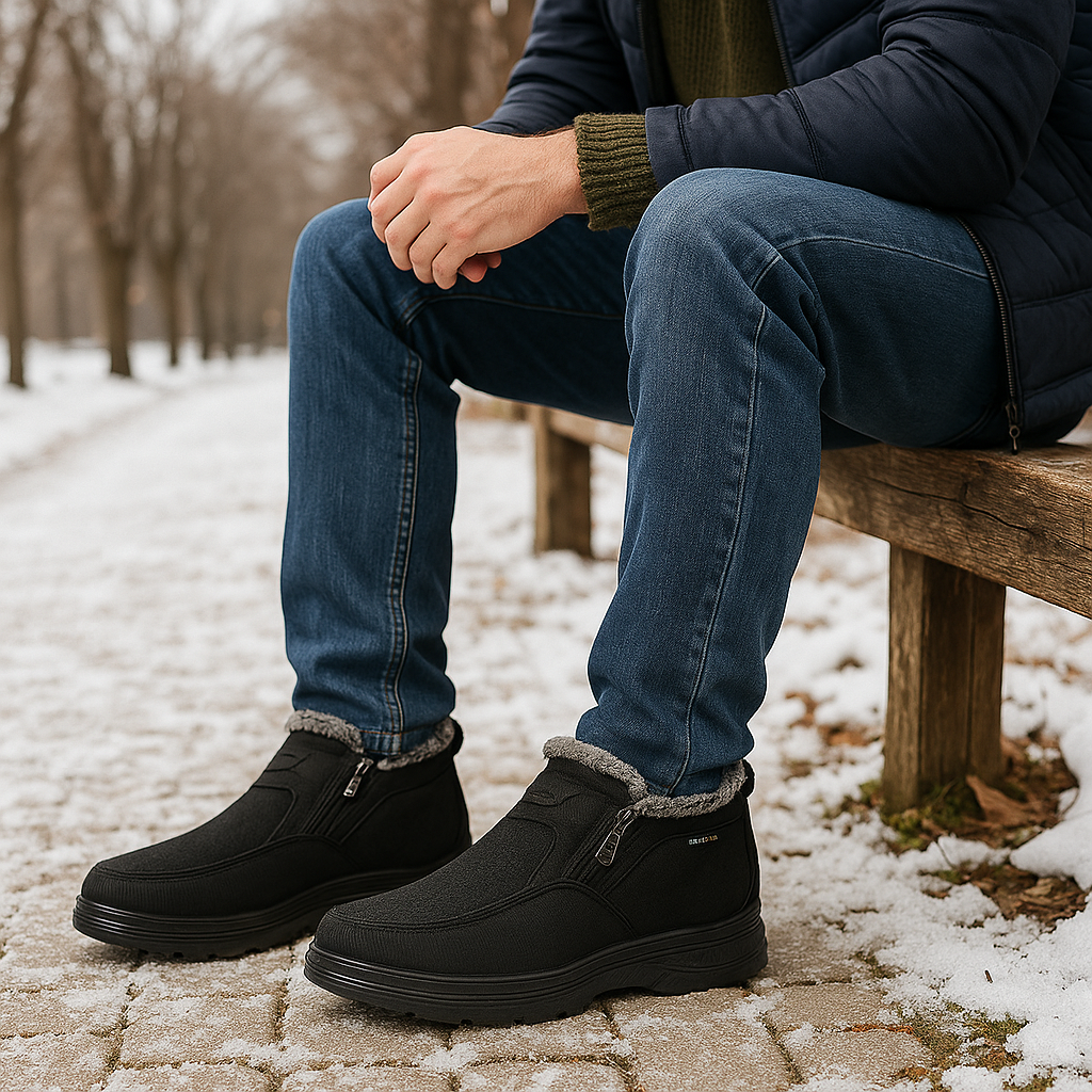 Atlas - Bottes d’hiver orthopédiques pour hommes