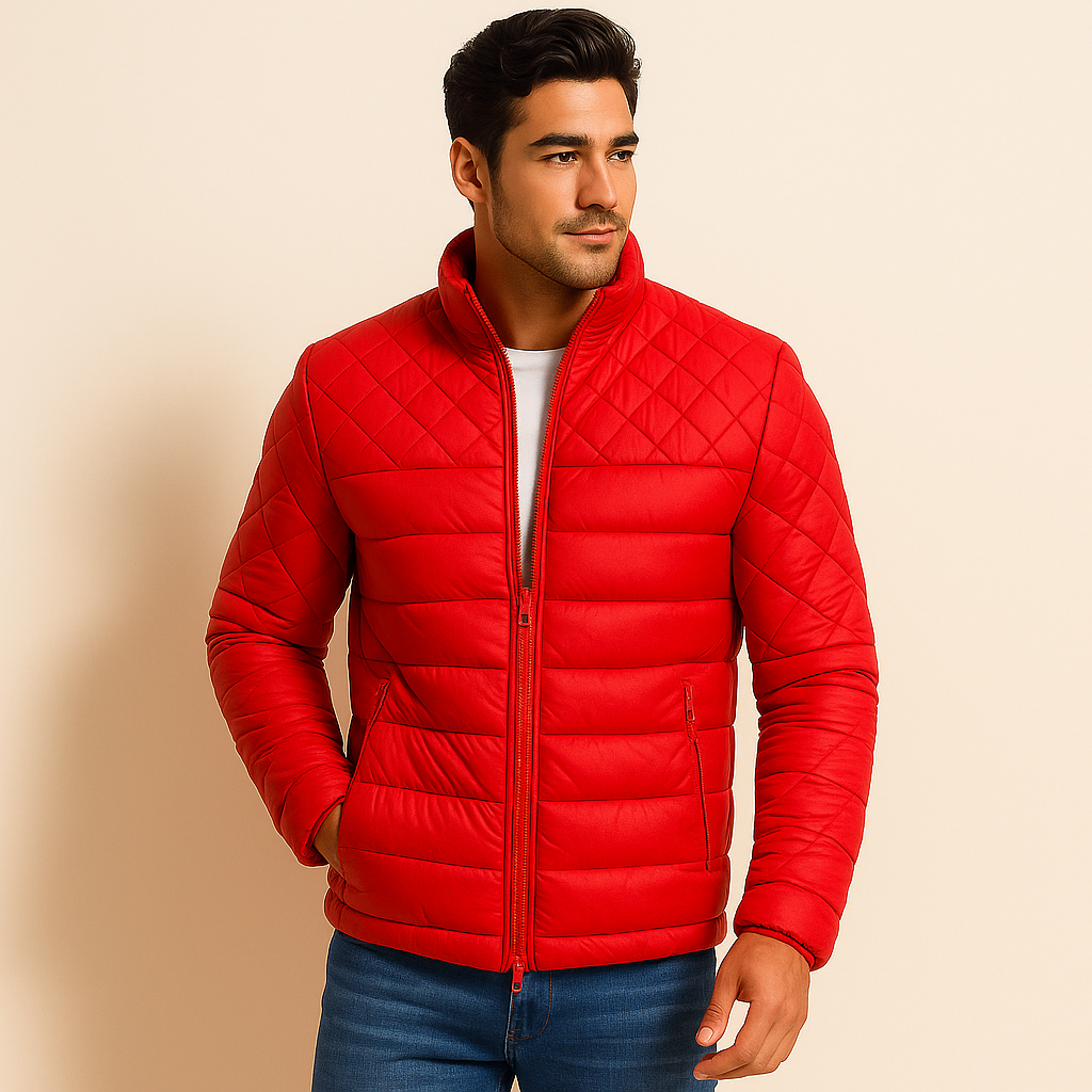 Jonas - Veste d’Hiver Homme Matelassée Élégante
