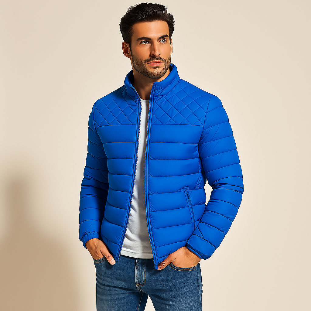 Jonas - Veste d’Hiver Homme Matelassée Élégante