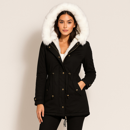 Manteau d’Hiver Élégant et Chaud