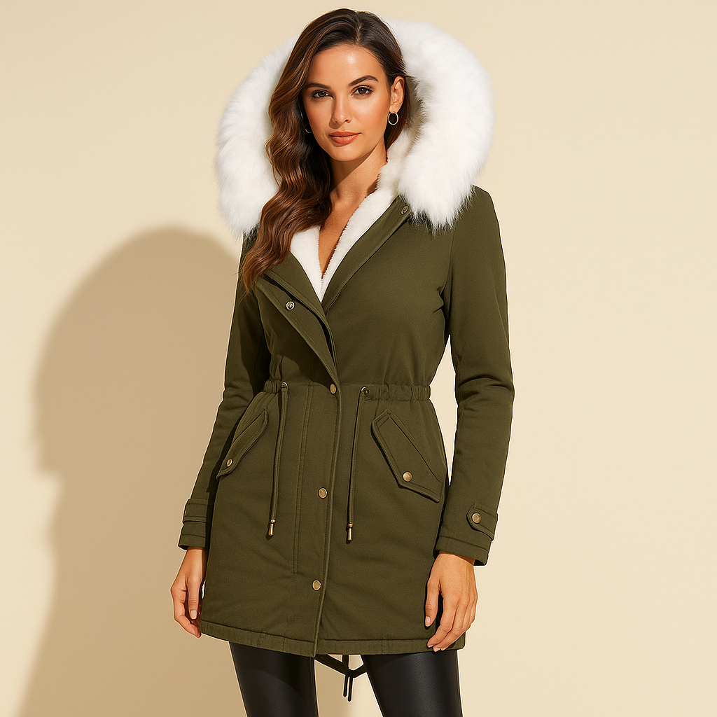 Manteau d’Hiver Élégant et Chaud