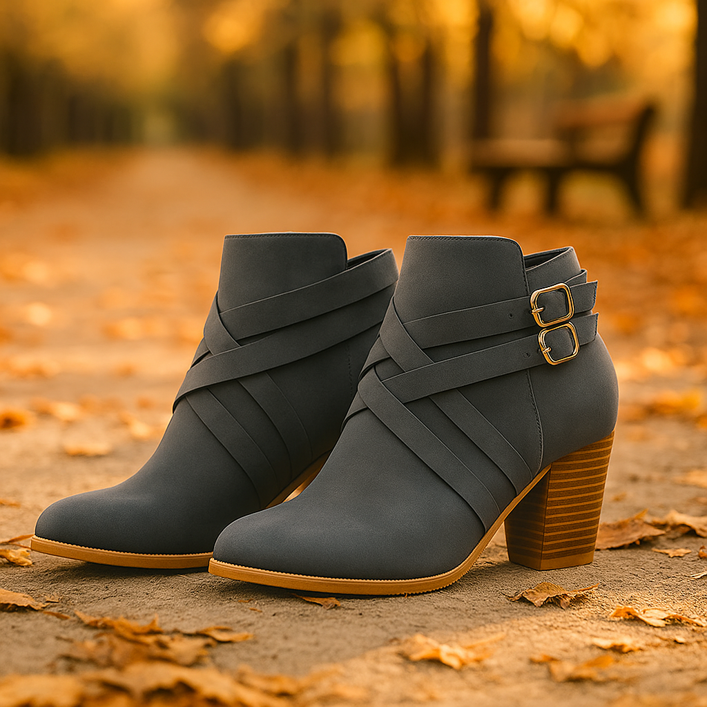 Bottines à Talons Élégantes Femme