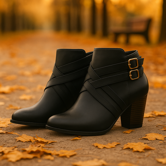 Bottines à Talons Élégantes Femme