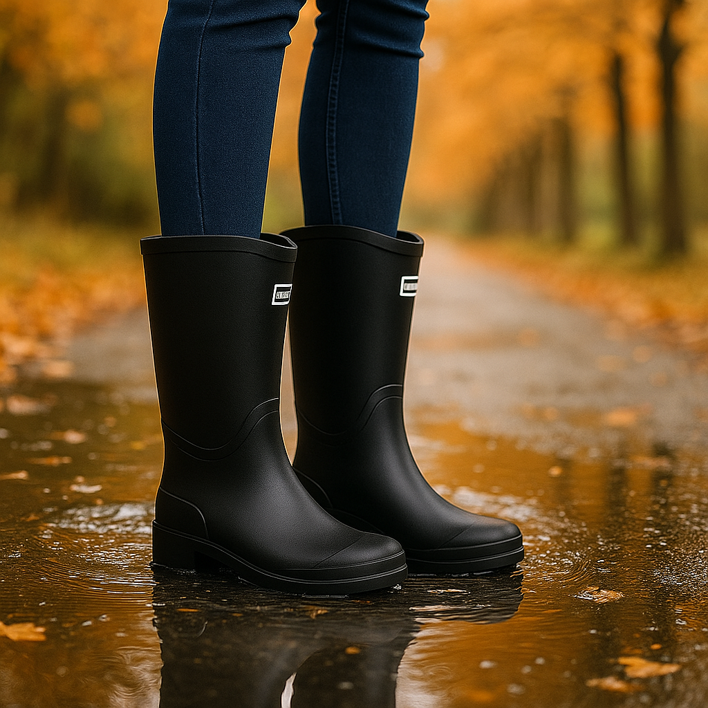 Bottes de Pluie Imperméables Antidérapantes