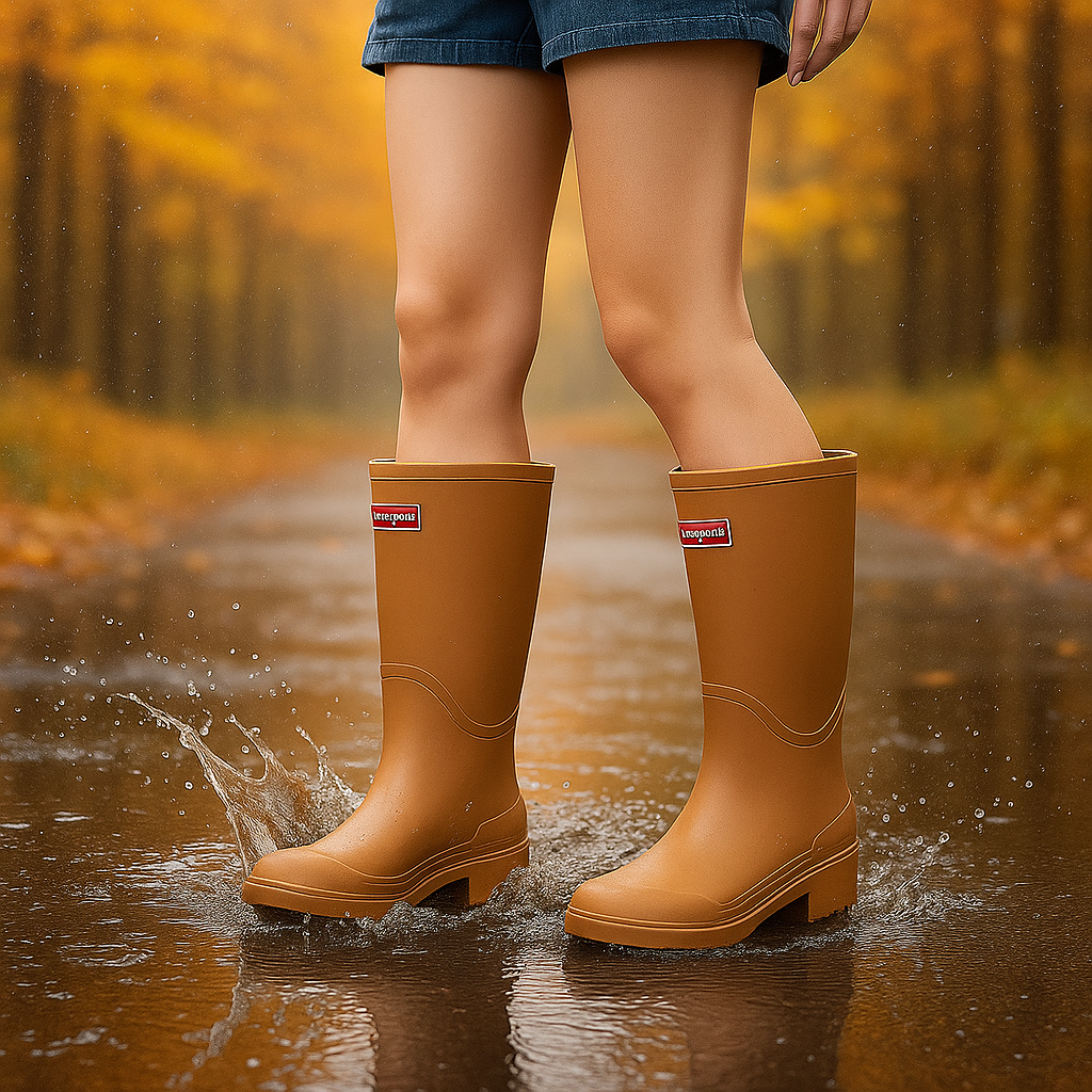 Bottes de Pluie Imperméables Antidérapantes