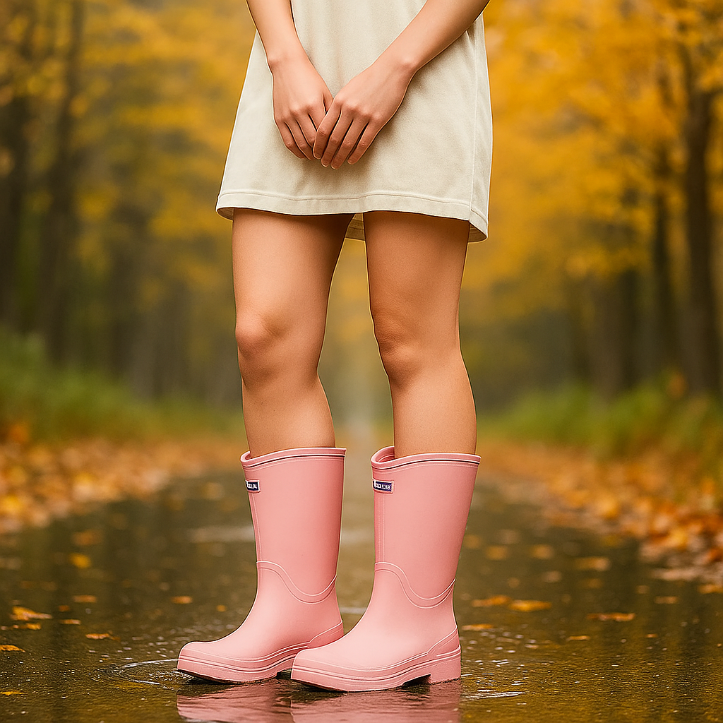 Bottes de Pluie Imperméables Antidérapantes