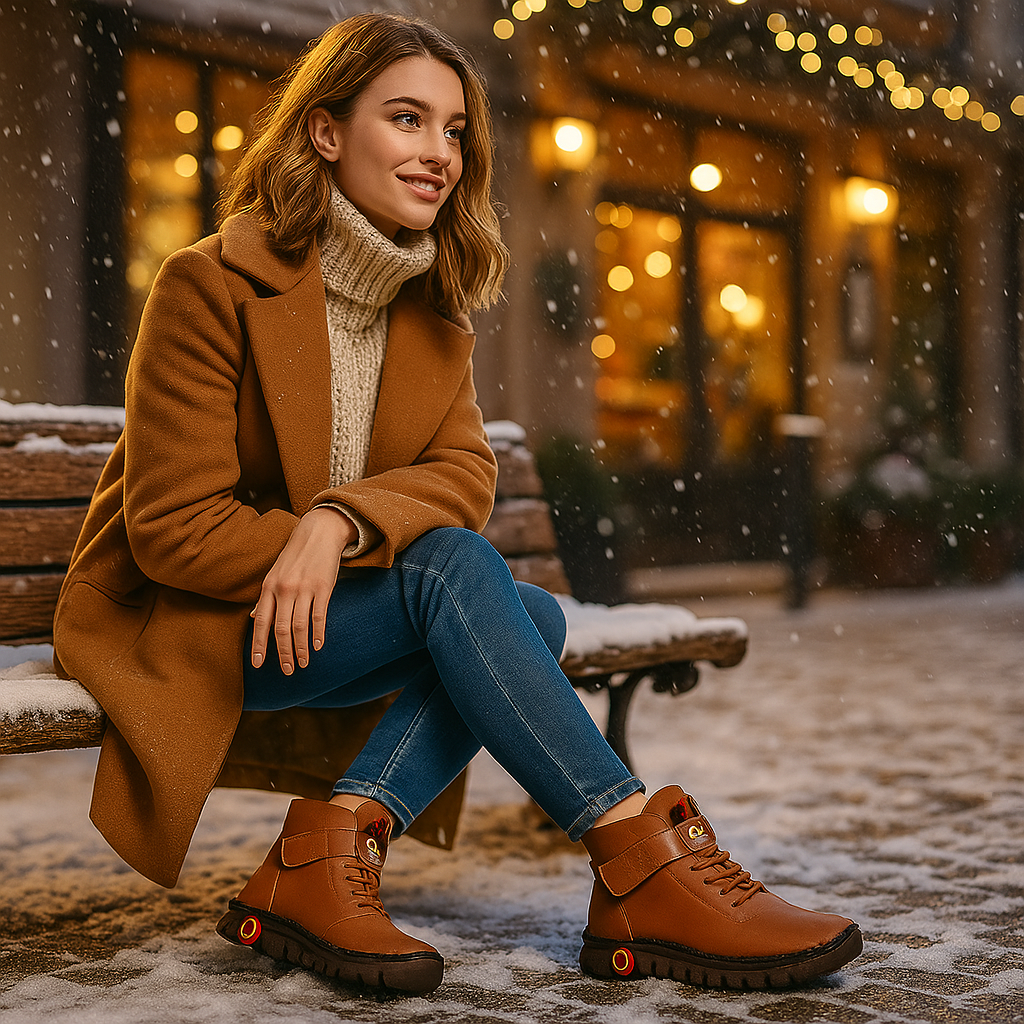 Clara – Bottines orthopédiques chaudes et élégantes