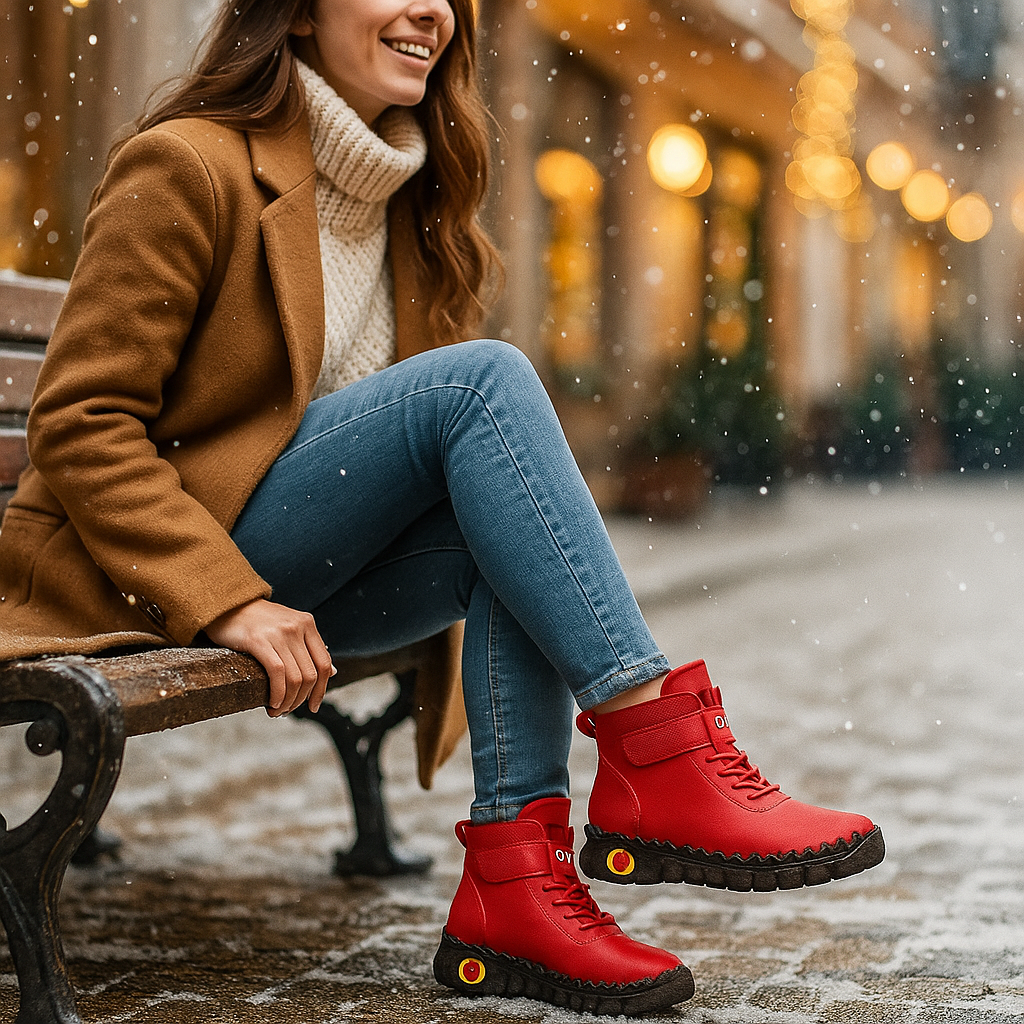 Clara – Bottines orthopédiques chaudes et élégantes
