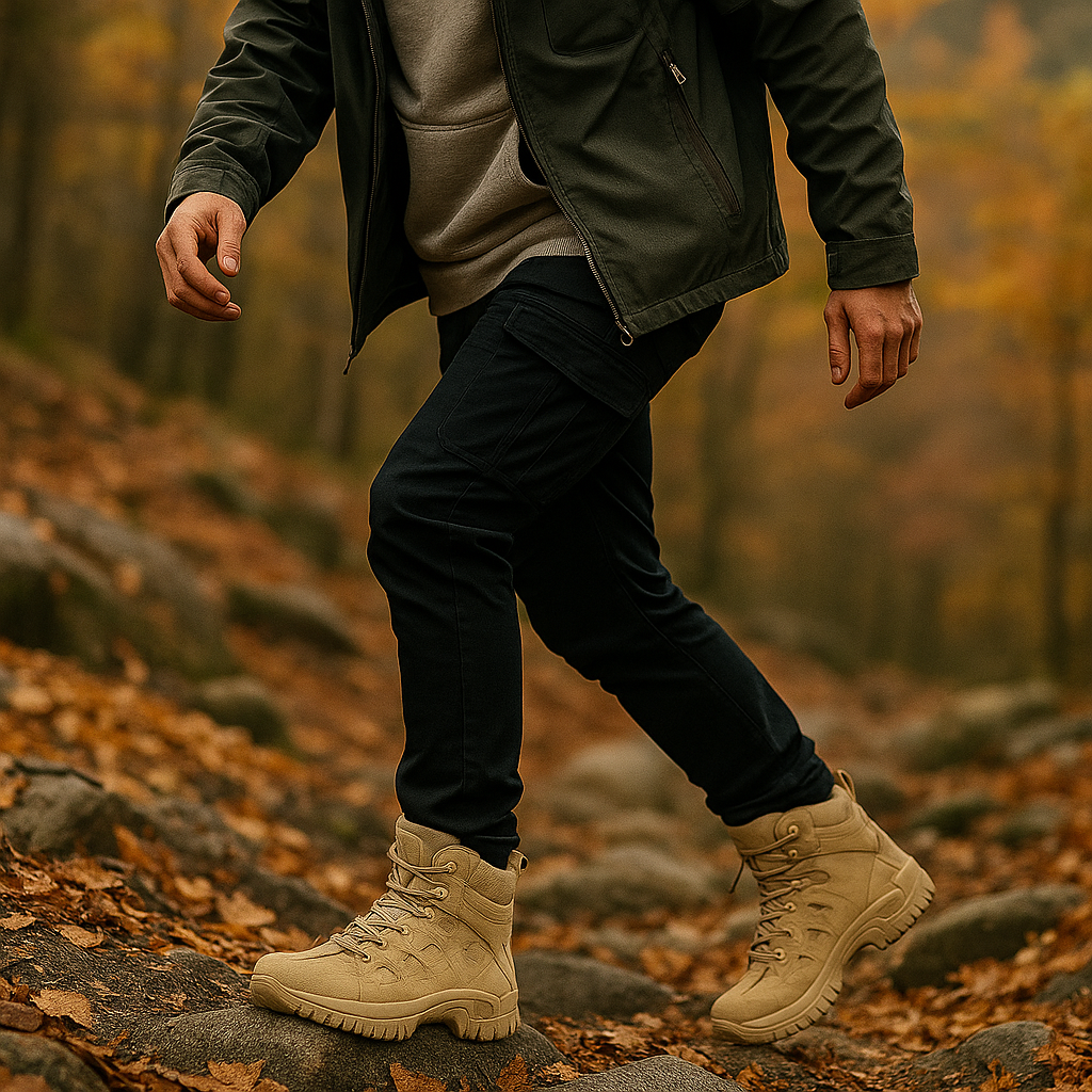 Bottes de Randonnée Imperméables et Antidérapantes