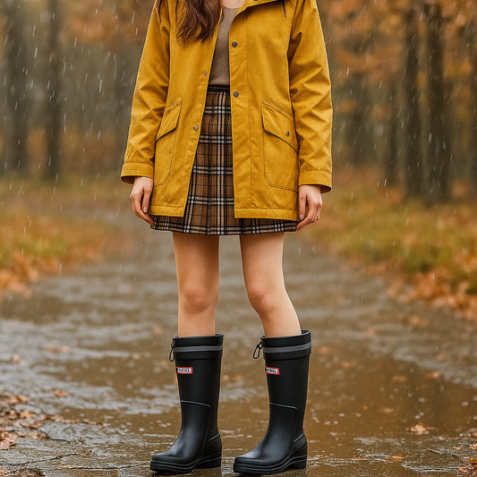 Bottes de pluie en caoutchouc imperméable