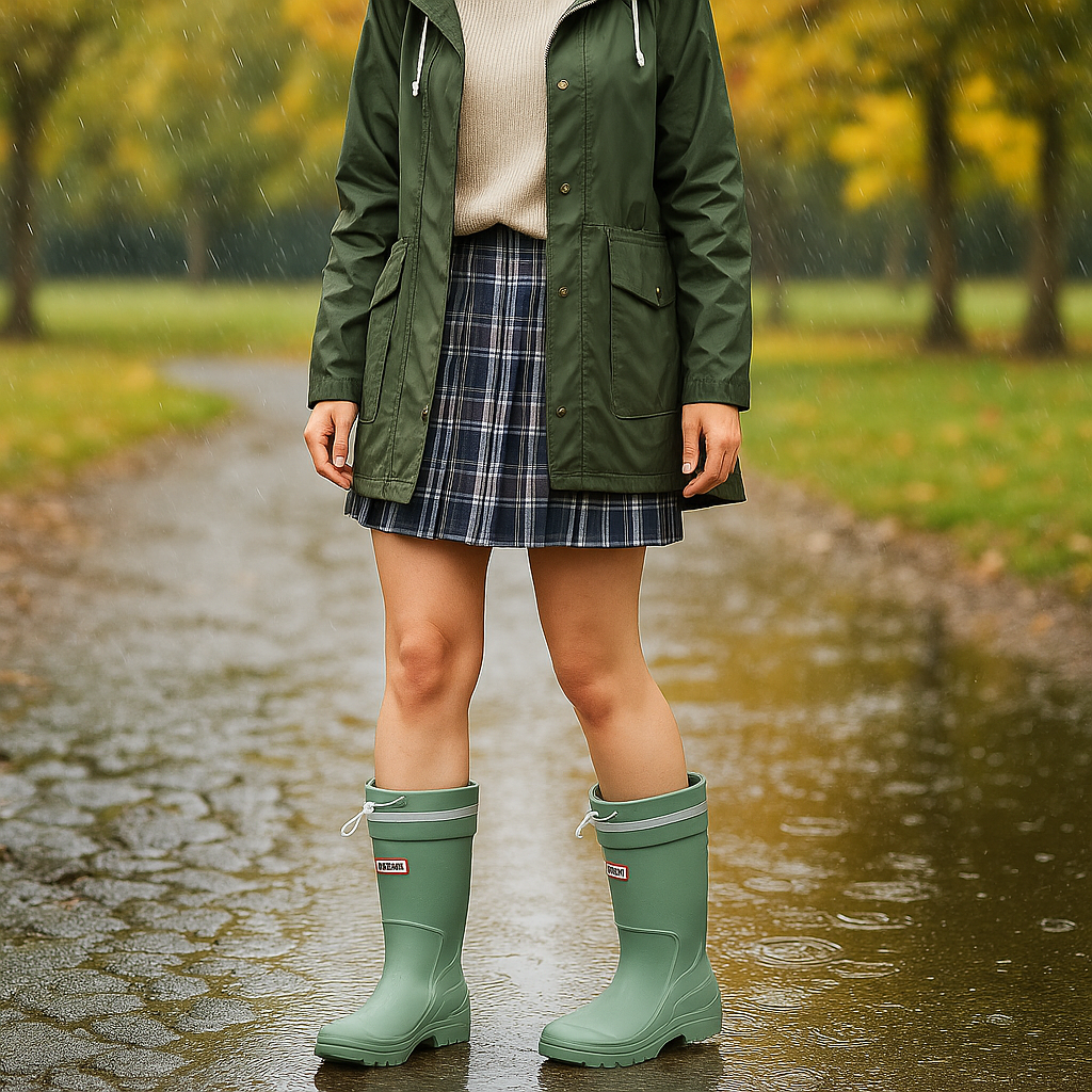 Bottes de pluie en caoutchouc imperméable