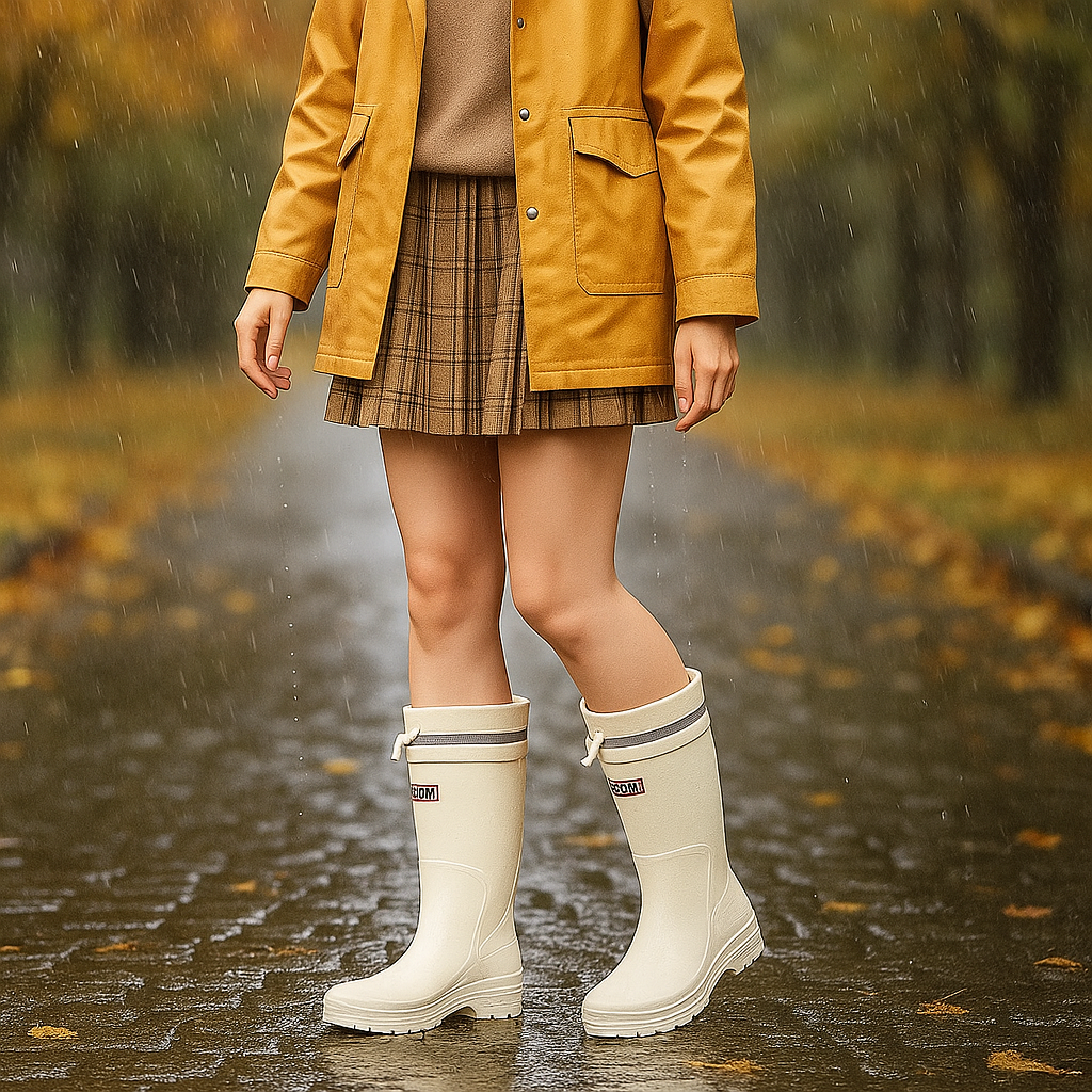 Bottes de pluie en caoutchouc imperméable