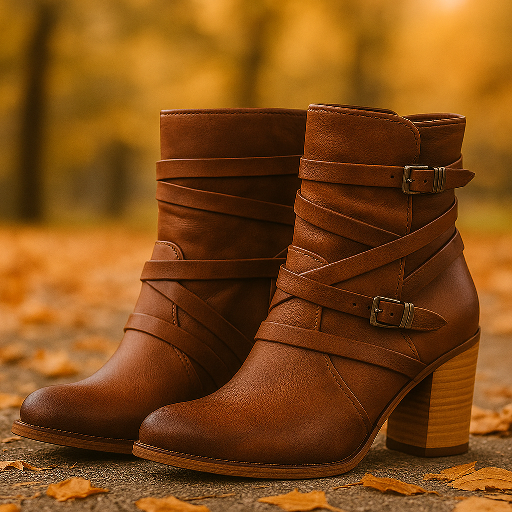 Bottines Femme en Suède Élégantes