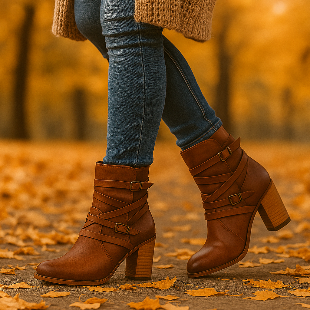 Bottines Femme en Suède Élégantes